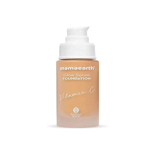 Glow Serum Foundation with Vitamin C & Turmeric for 12-Hour Long Stay - 01 Ivory Glow - 30 ml-BeigeGlow